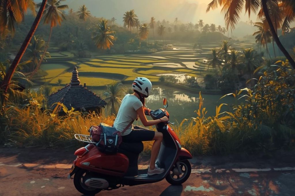 myRide rent a scooter in Bali